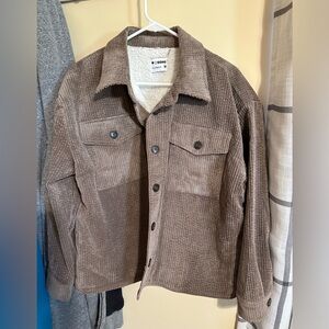 Medium brown shacket